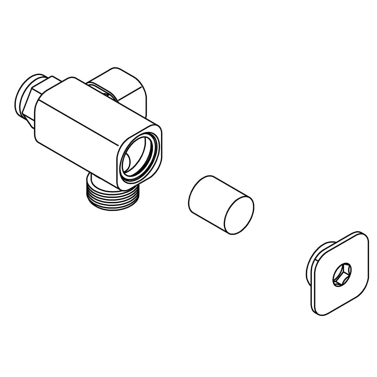Tee Valve Assembly,Pa by Kohler Genuine Parts