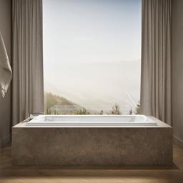Kohler Mariposa 72'' x 36'' drop-in bath - White - image 4