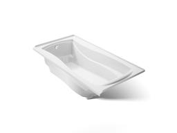 Kohler Mariposa 72'' x 36'' alcove bath, left drain - White - image 1