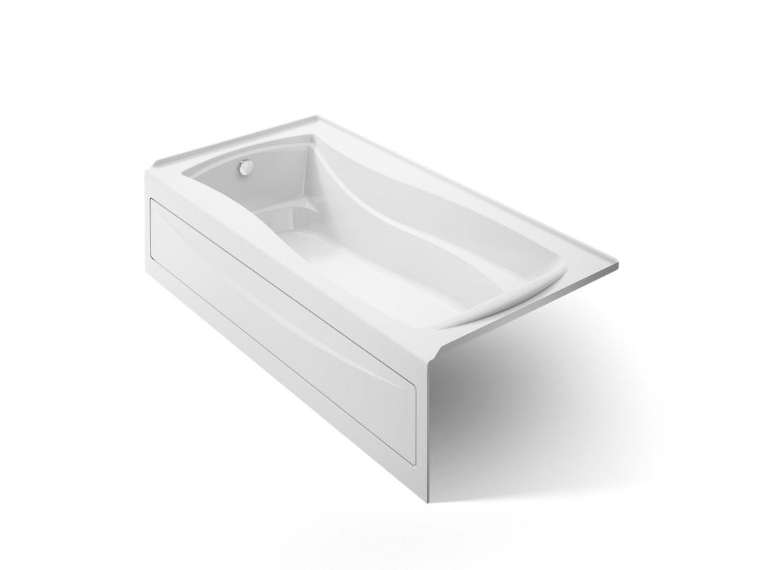 Kohler Mariposa 72'' x 36'' alcove bath, left drain - White by Kohler