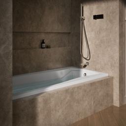 Kohler Mariposa 72'' x 36'' alcove bath, right drain - White - image 2