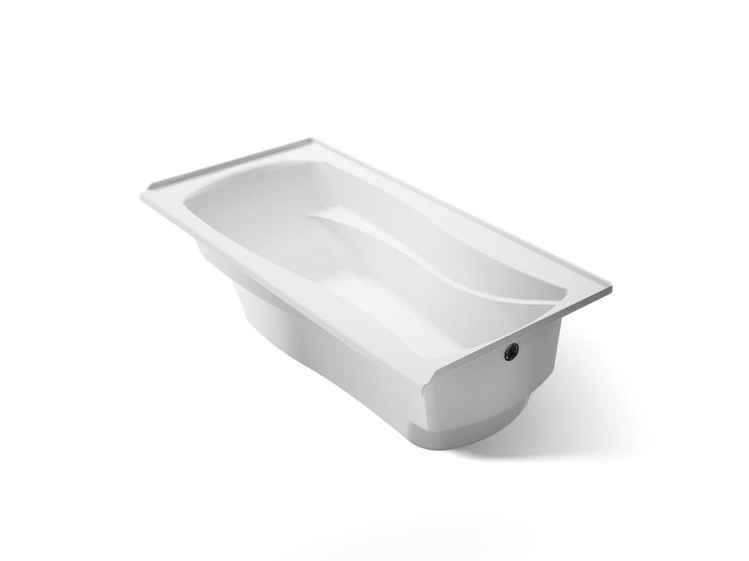 Kohler Mariposa 72'' x 36'' alcove bath, right drain - White by Kohler