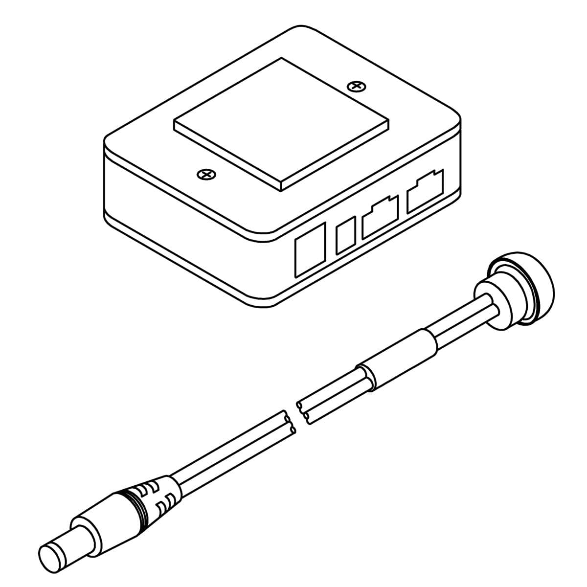Kohler Genuine Parts SVC Combine-dtv Adapter AND Thermistor K - Matte Black by Kohler Genuine Parts