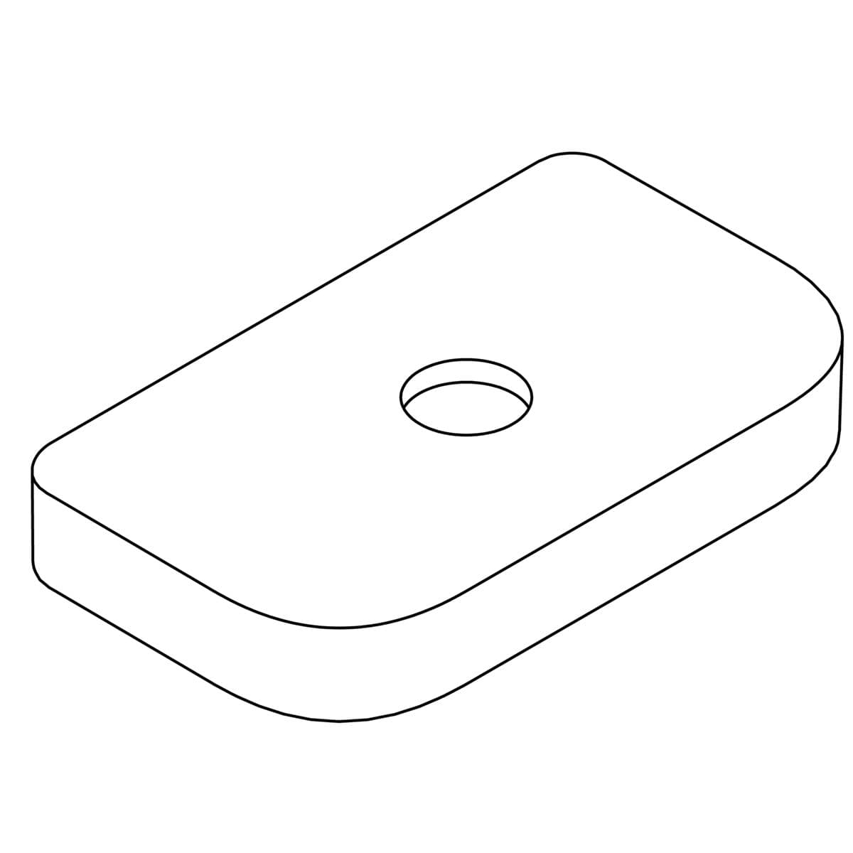 Kohler Genuine Parts Toilet TANK Cover - Black Black by Kohler Genuine Parts