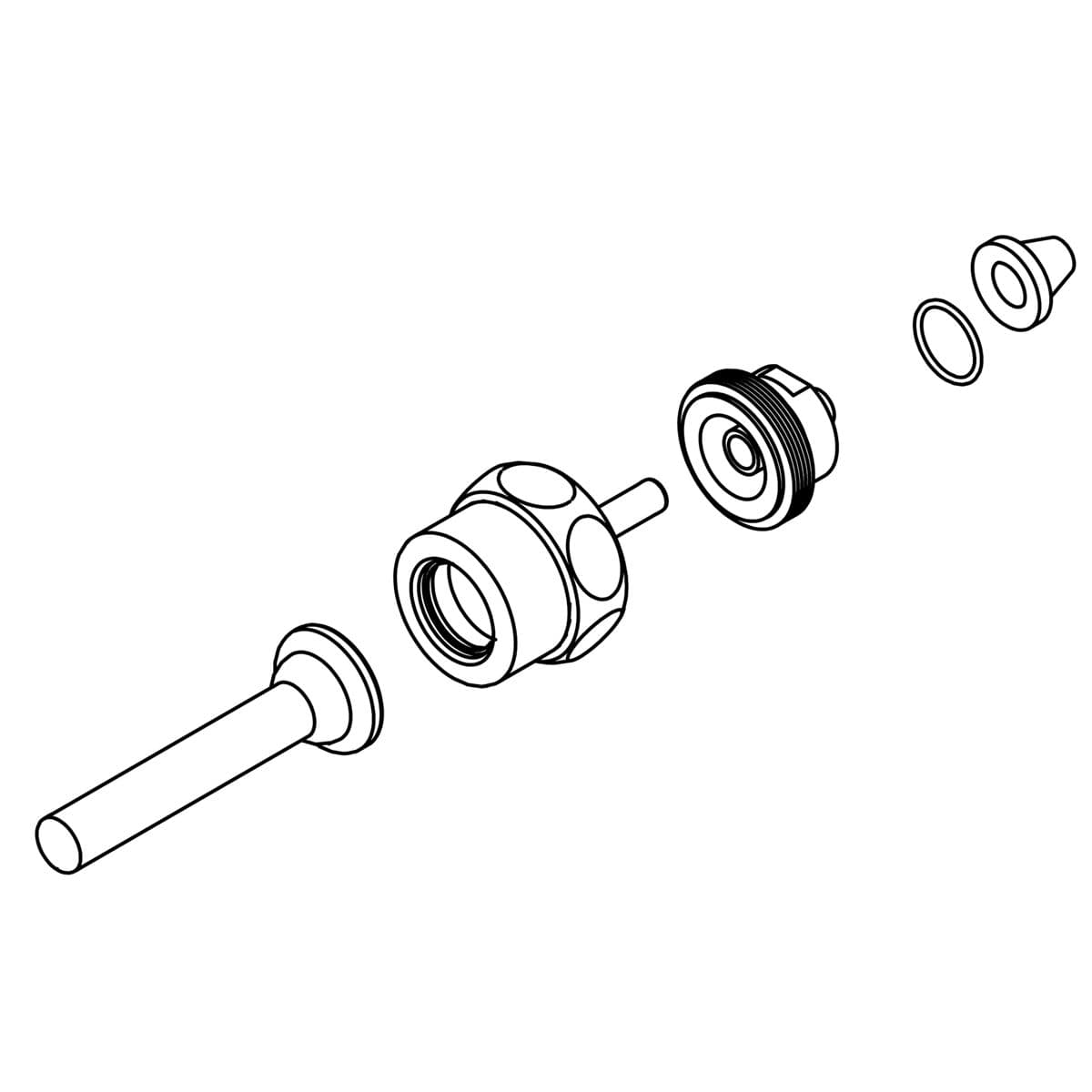 Kohler Genuine Parts KIT, Handle ASSY - Polished Chrome by Kohler Genuine Parts