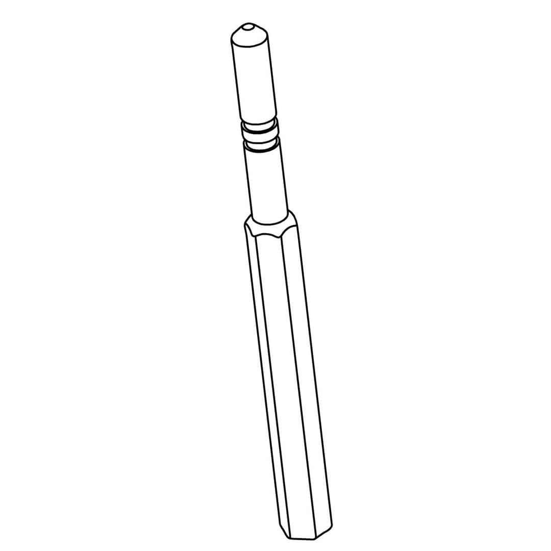Kohler Genuine Parts Extension, Handle - Vibrant Brushed Nickel by Kohler Genuine Parts