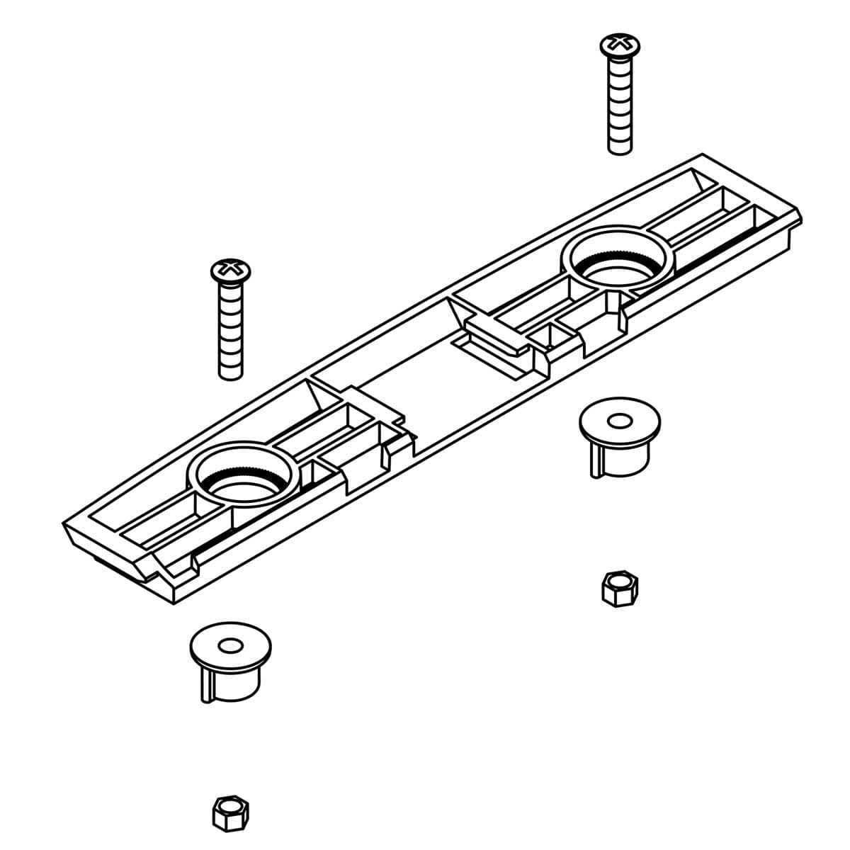 Kohler Genuine Parts Mounting Bracket AND Hardware by Kohler Genuine Parts