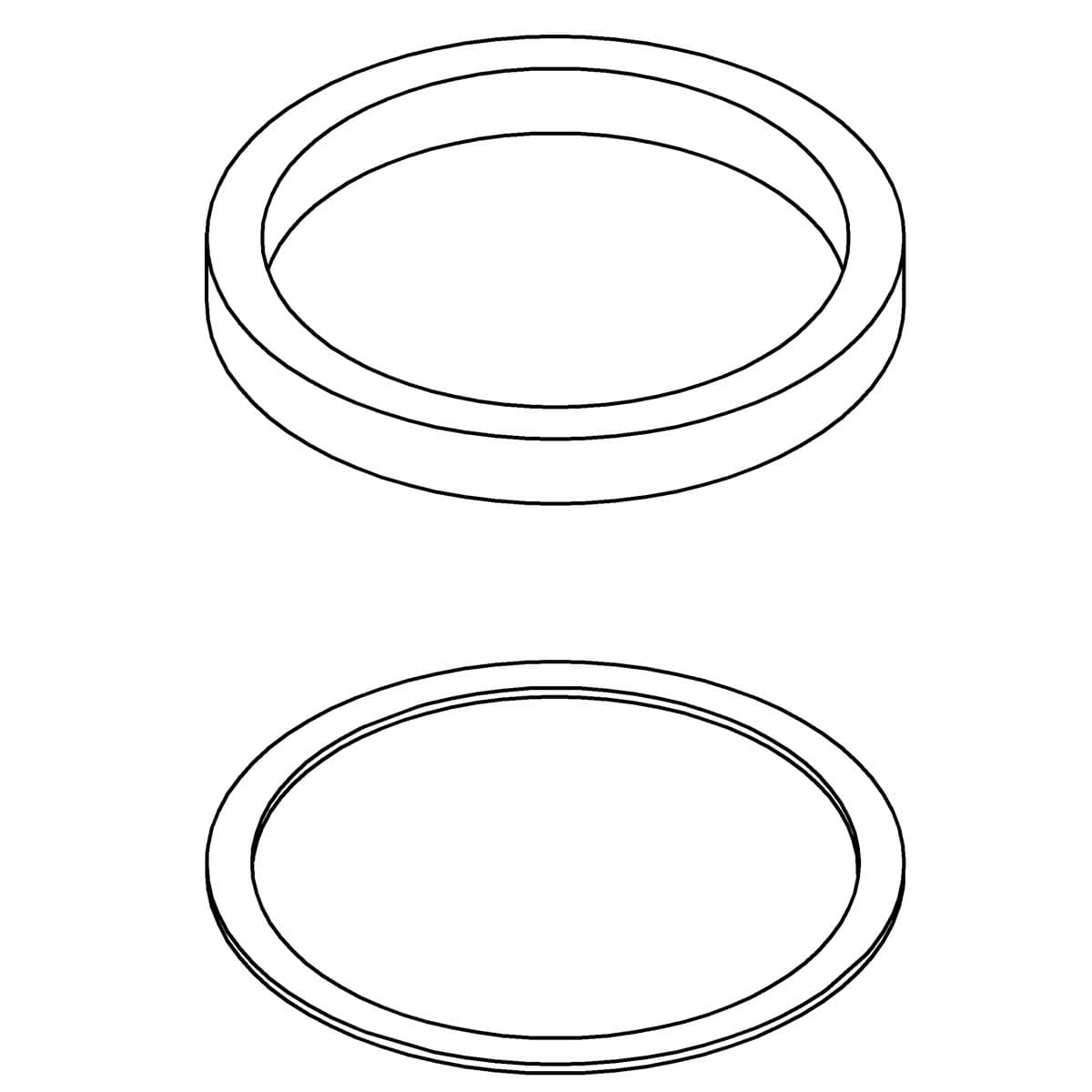 Kohler Genuine Parts SPUD SEAL KIT 1-1/2 by Kohler Genuine Parts