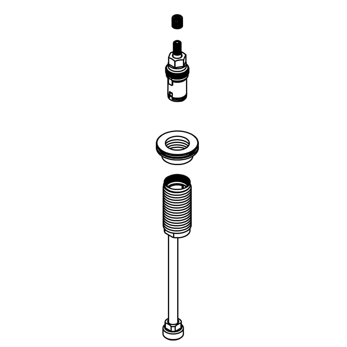 Kohler Genuine Parts Valve Assembly KIT, Cold, Bridge by Kohler Genuine Parts