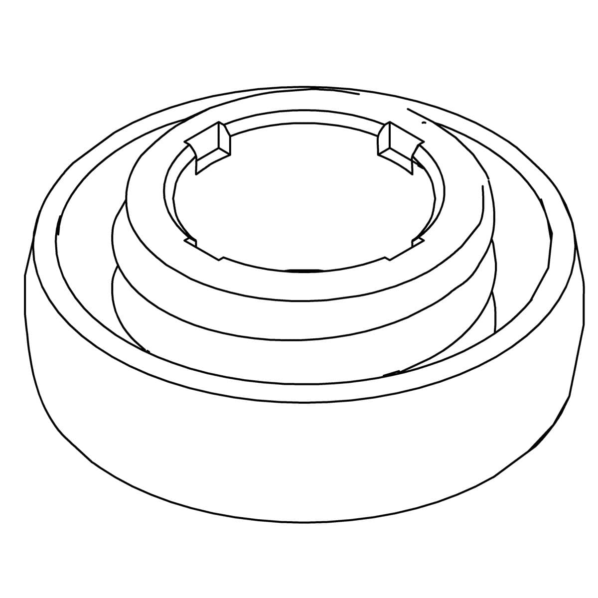 Kohler Genuine Parts CAP KIT - Vibrant Brushed Moderne Brass by Kohler Genuine Parts