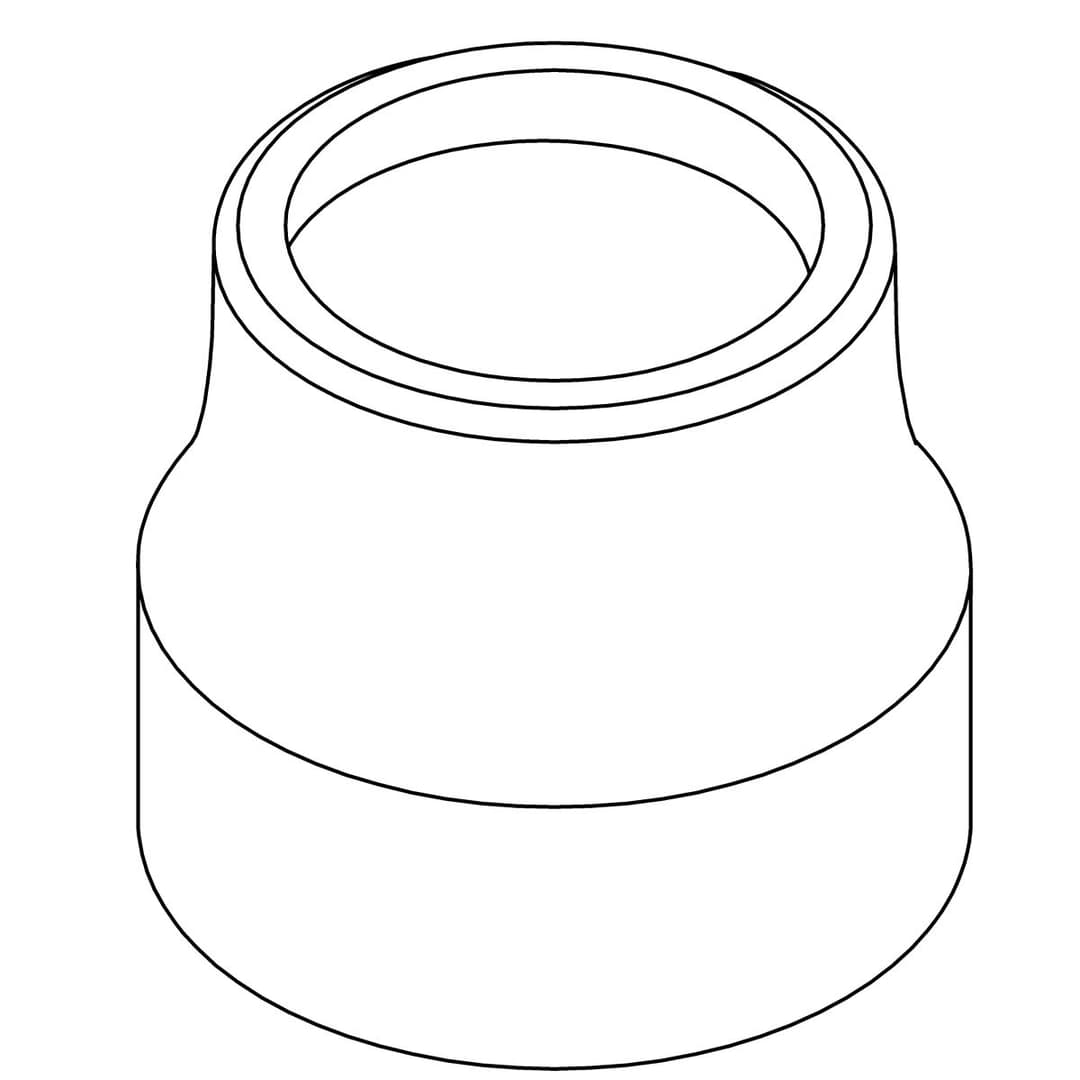 Kohler Genuine Parts Bonnet,spout - Polished Chrome by Kohler Genuine Parts
