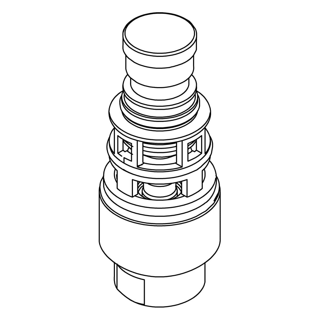 Kohler Genuine Parts Assembly, Diverter - Polished Chrome by Kohler Genuine Parts