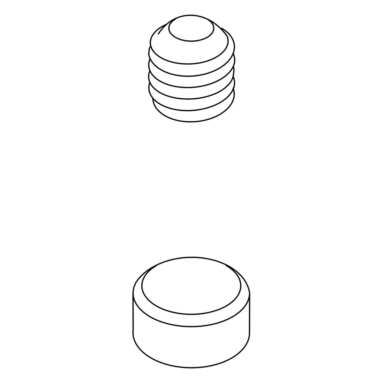 Plug Button Kit by Kohler Genuine Parts