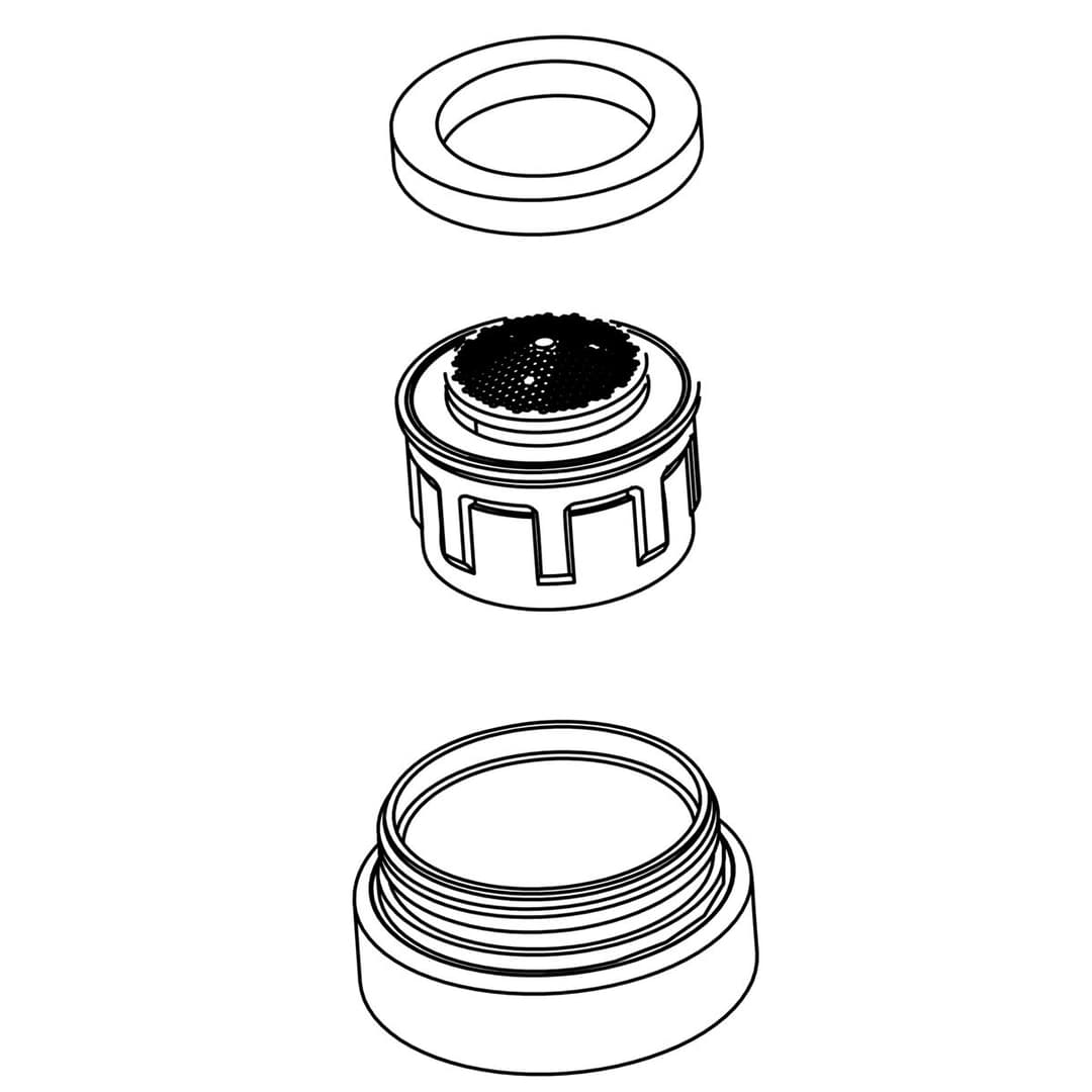 Kohler Genuine Parts KIT, 1.5 GPM Aerator KIT - Polished Chrome by Kohler Genuine Parts