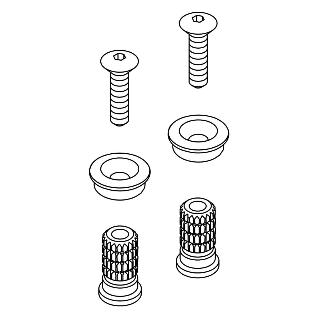 Kohler Genuine Parts KIT, Handle Hardware by Kohler Genuine Parts