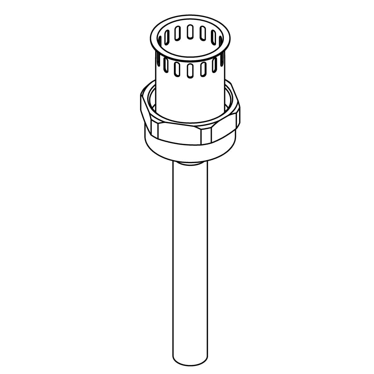 Kohler Genuine Parts TAIL Piece Assembly, 3/4 - Matte Black by Kohler Genuine Parts
