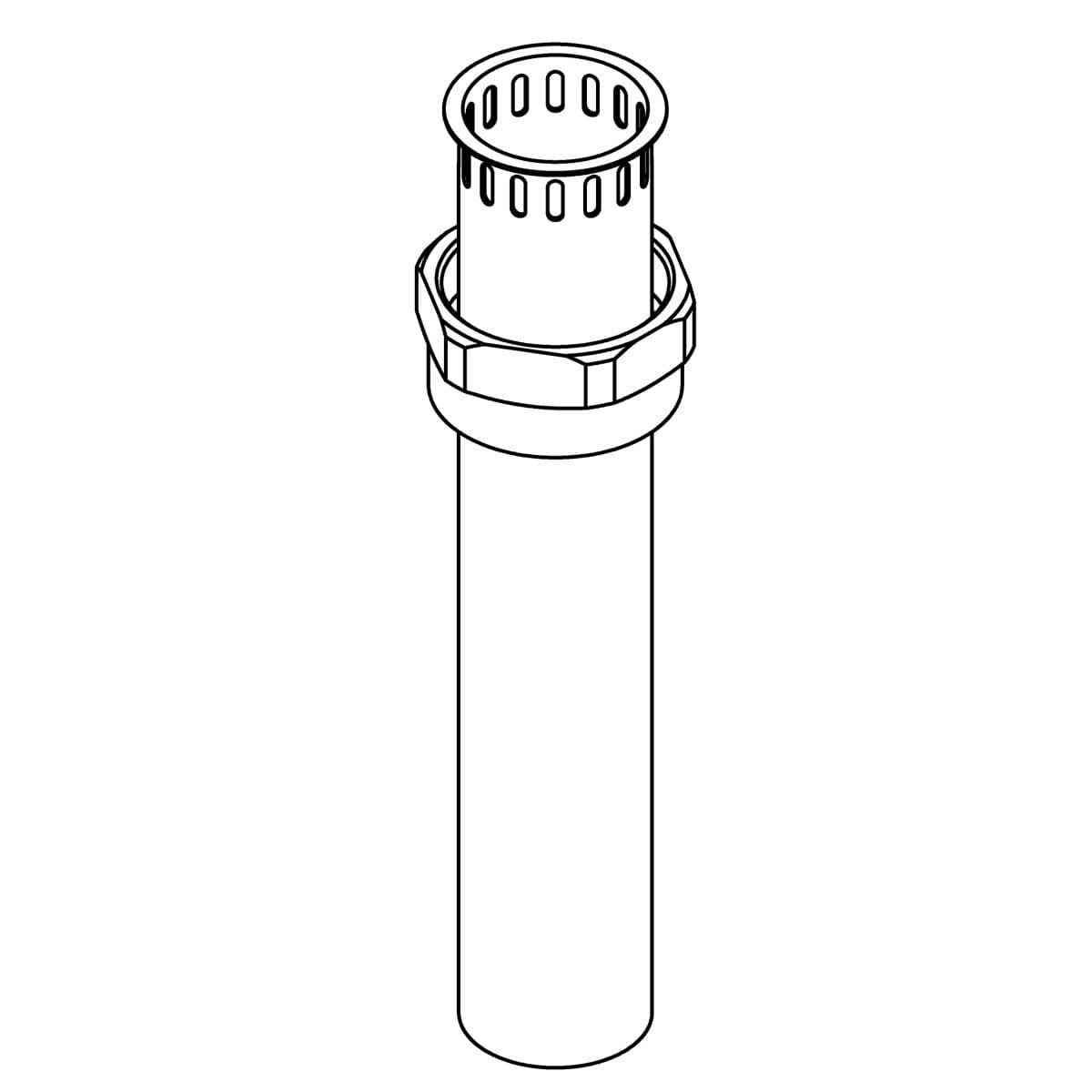Kohler Genuine Parts TAIL Piece Assembly, 1-1/2 - Matte Black by Kohler Genuine Parts