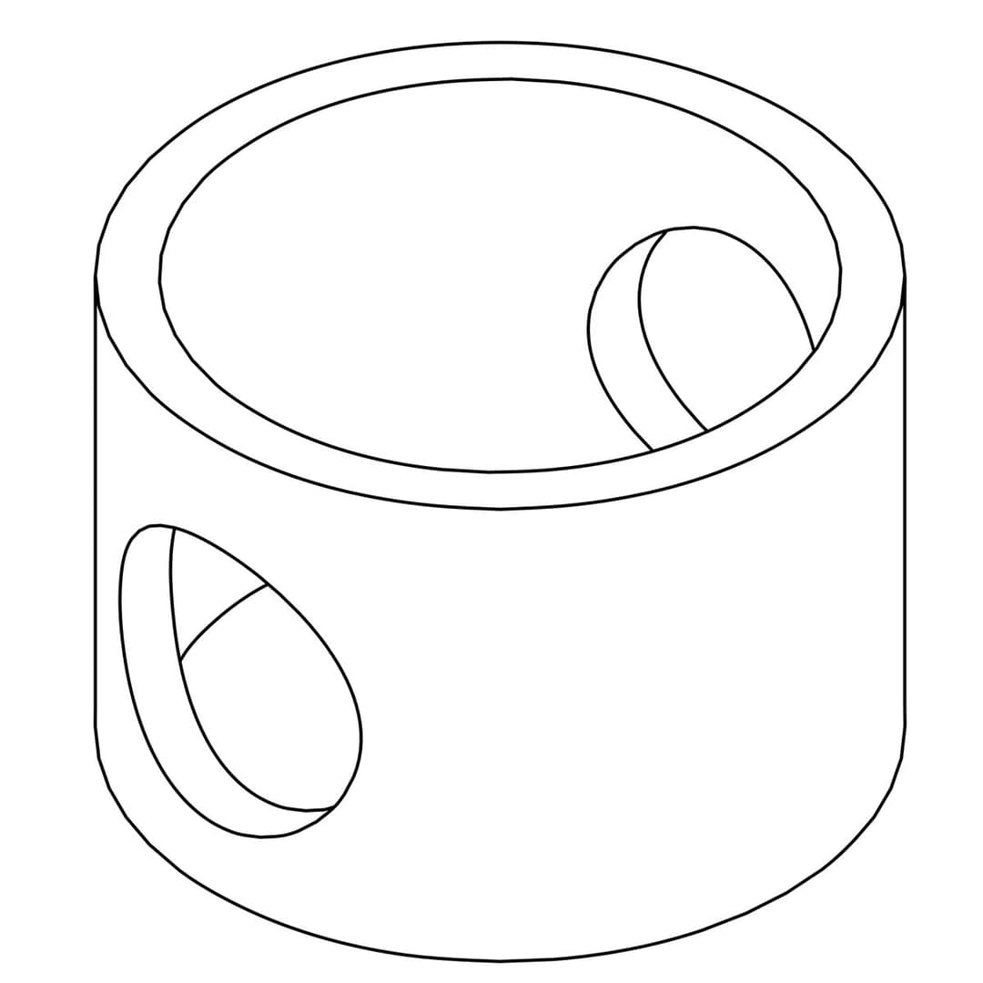 Kohler Genuine Parts Overflow Shell Service KIT by Kohler Genuine Parts