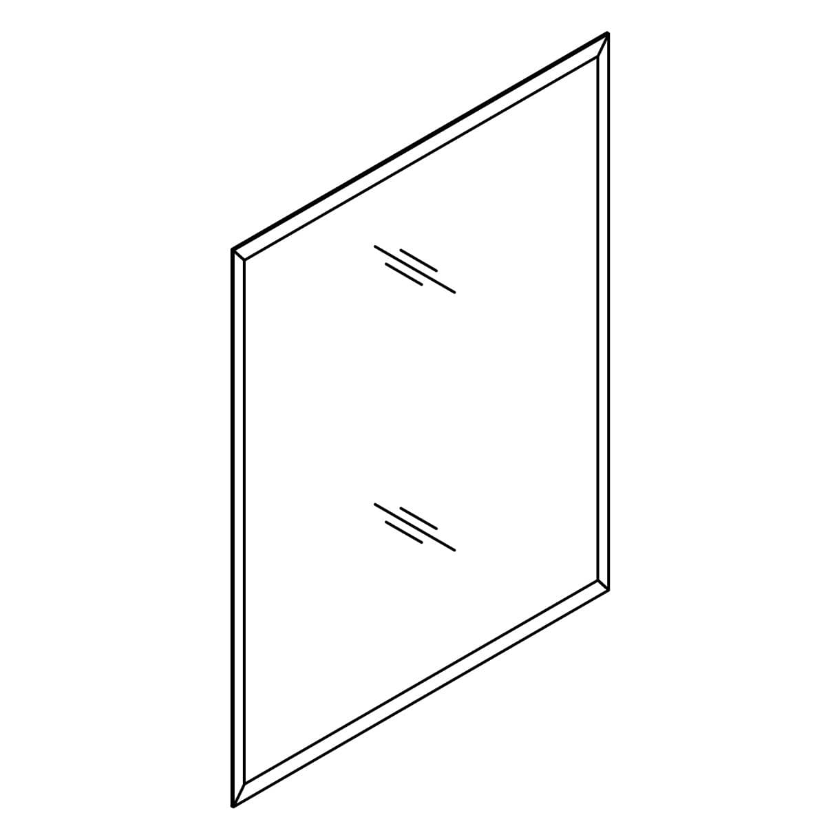 Kohler Genuine Parts DOOR Assy, Mirrored Cabinet, 15 X 26, BV by Kohler Genuine Parts