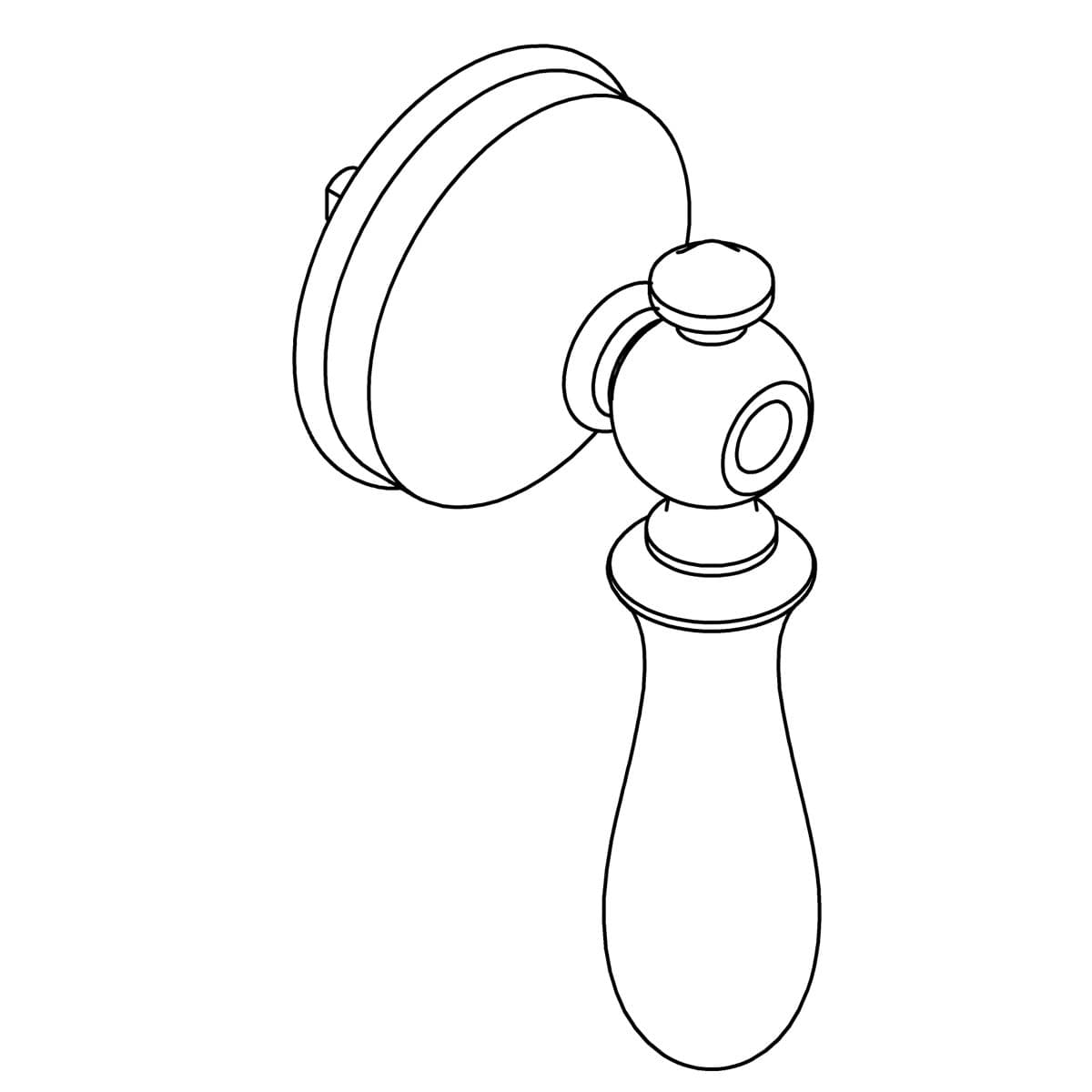 Kohler Genuine Parts Handle KIT - Vibrant Brushed Bronze by Kohler Genuine Parts