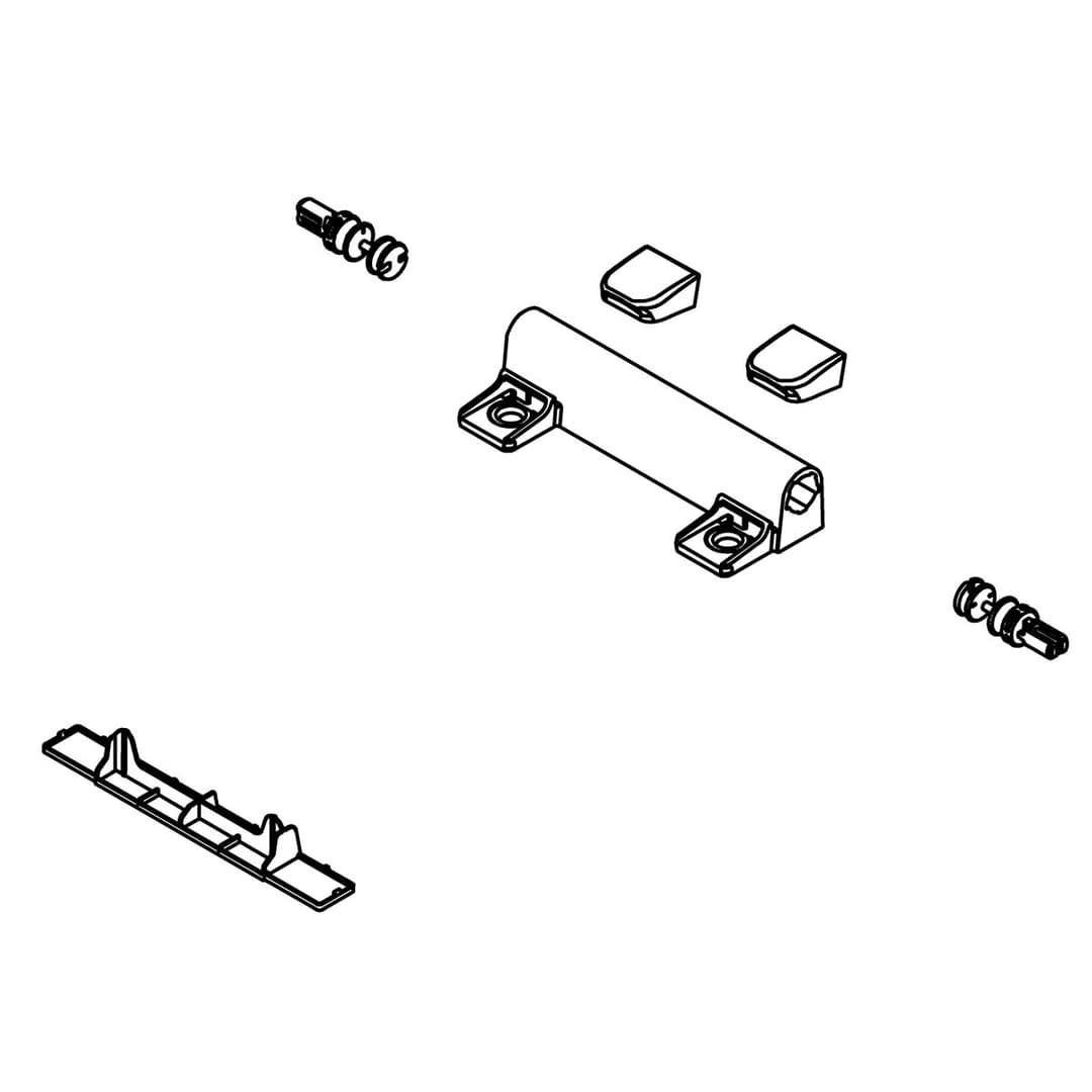Kohler Genuine Parts Hinge, Assembly - White by Kohler Genuine Parts