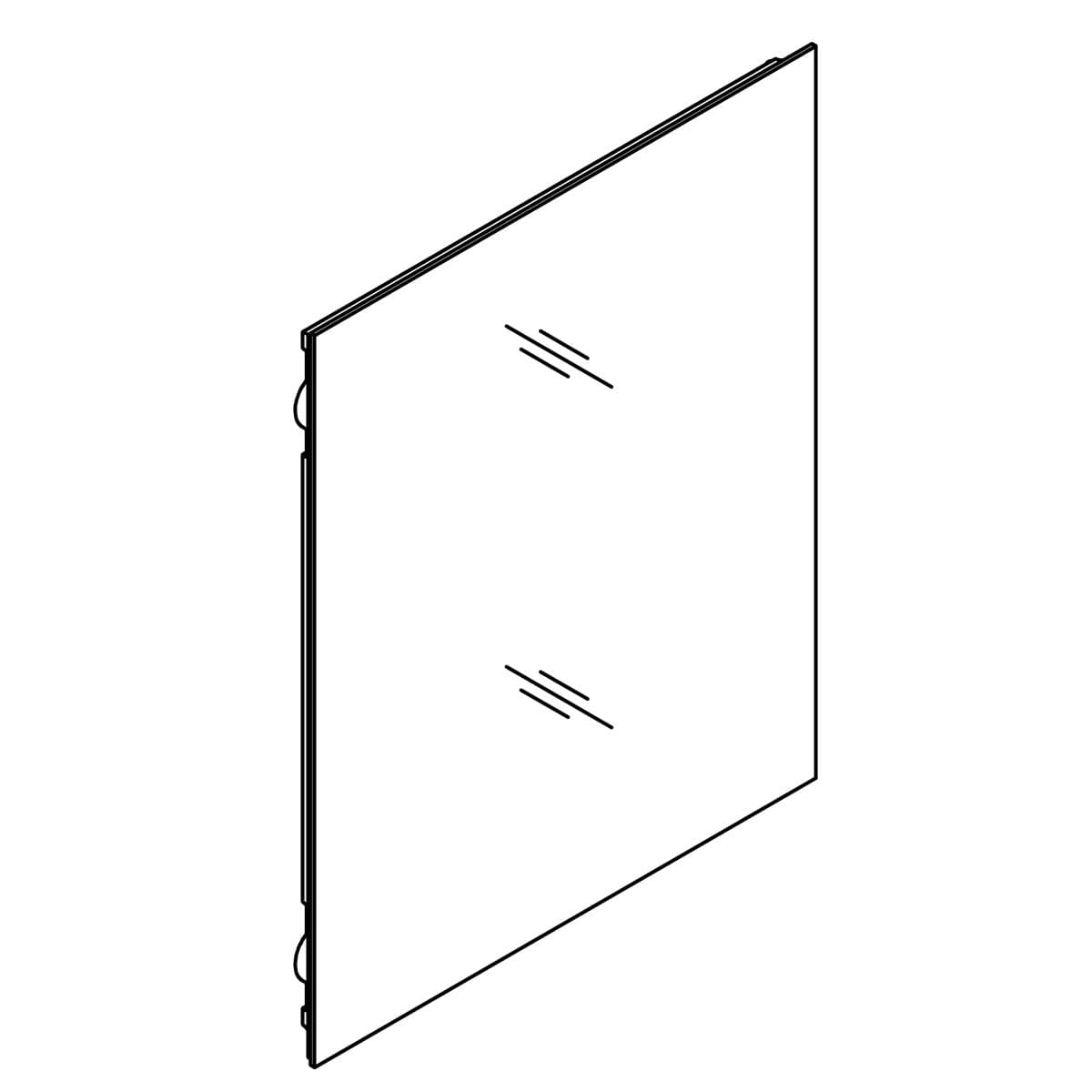 Kohler Genuine Parts FLAT PB DOOR Assembly by Kohler Genuine Parts