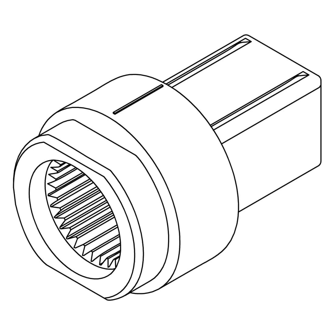 Spline Adapter by Kohler Genuine Parts