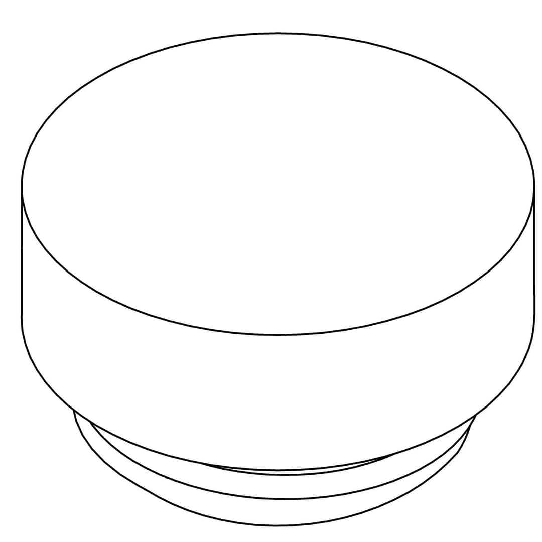 Kohler Genuine Parts Supply STOP Cover - Polished Chrome by Kohler Genuine Parts