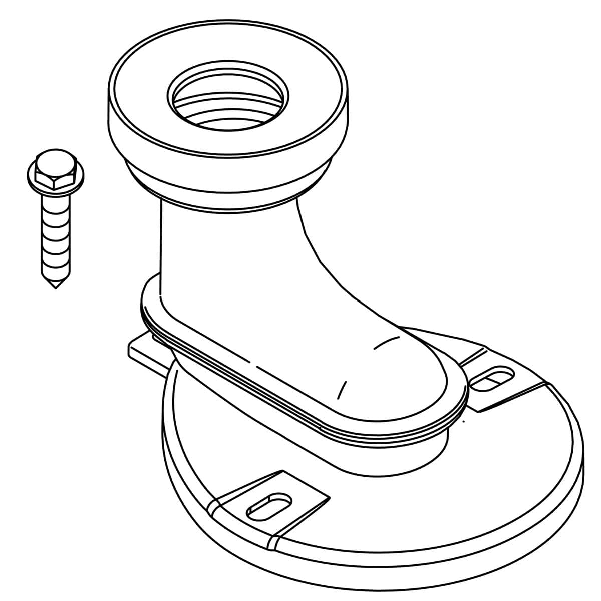 Kohler Genuine Parts Trapway Service KIT, Plastic by Kohler Genuine Parts