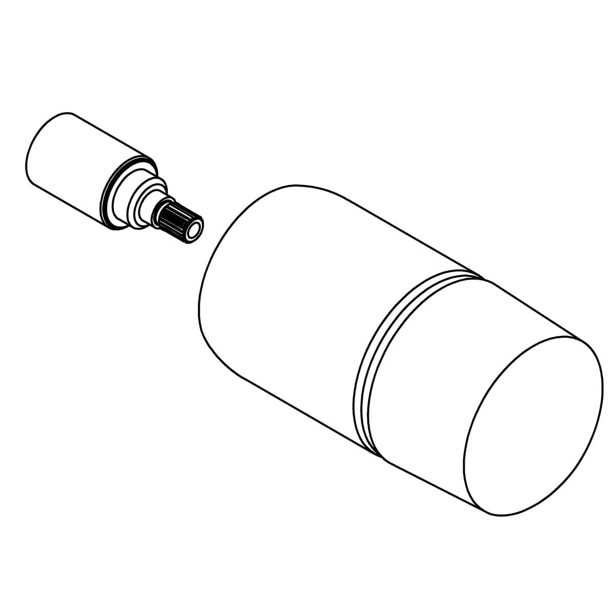 Kohler Genuine Parts Handle Assembly, OYL - Vibrant Brushed Moderne Brass by Kohler Genuine Parts