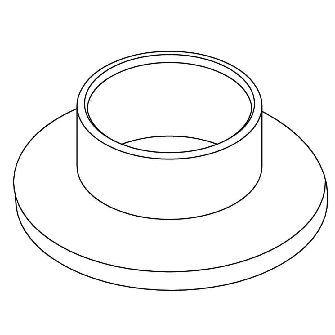 Kohler Genuine Parts Escutcheon - French Gold by Kohler Genuine Parts
