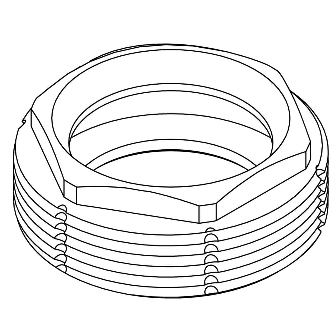 Nut,Hex,M37 by Kohler Genuine Parts