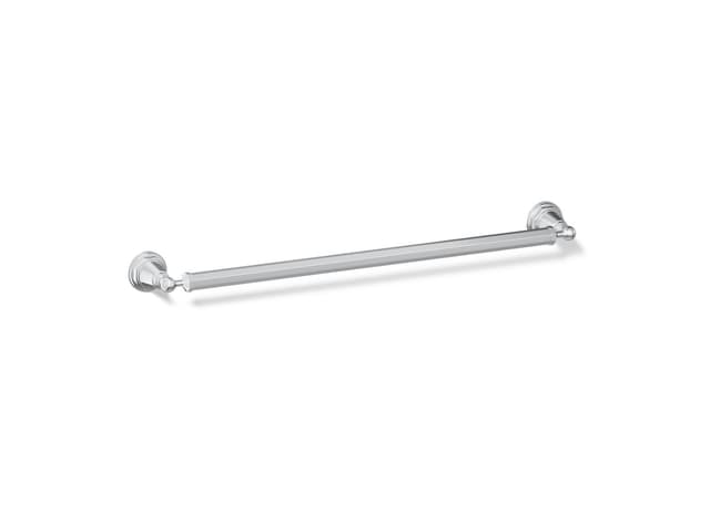 Kohler Pinstripe 24'' towel bar - Polished Chrome