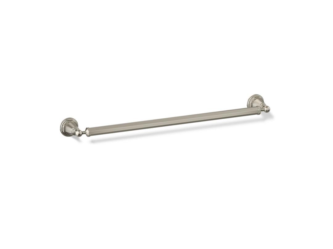 Kohler Pinstripe 24'' towel bar - Vibrant Polished Nickel by Kohler