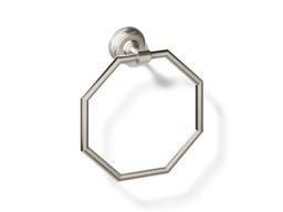 Kohler Pinstripe Towel ring - Vibrant Brushed Nickel - image 1