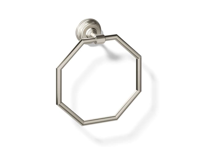 Kohler Pinstripe Towel ring - Vibrant Brushed Nickel