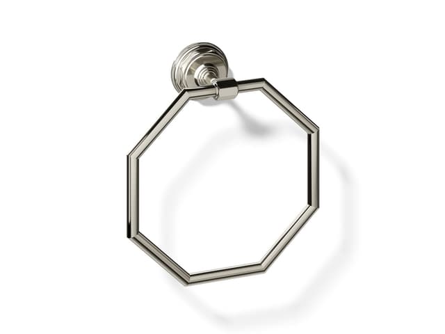 Kohler Pinstripe Towel ring - Vibrant Polished Nickel