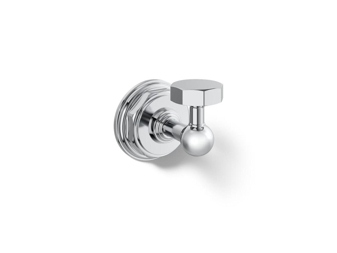Kohler Pinstripe Robe hook - Polished Chrome by Kohler