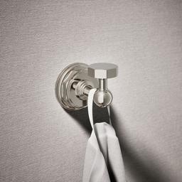 Kohler Pinstripe Robe hook - Vibrant Polished Nickel - image 2