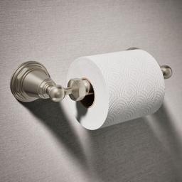 Kohler Pinstripe Toilet paper holder - Vibrant Brushed Nickel - image 2