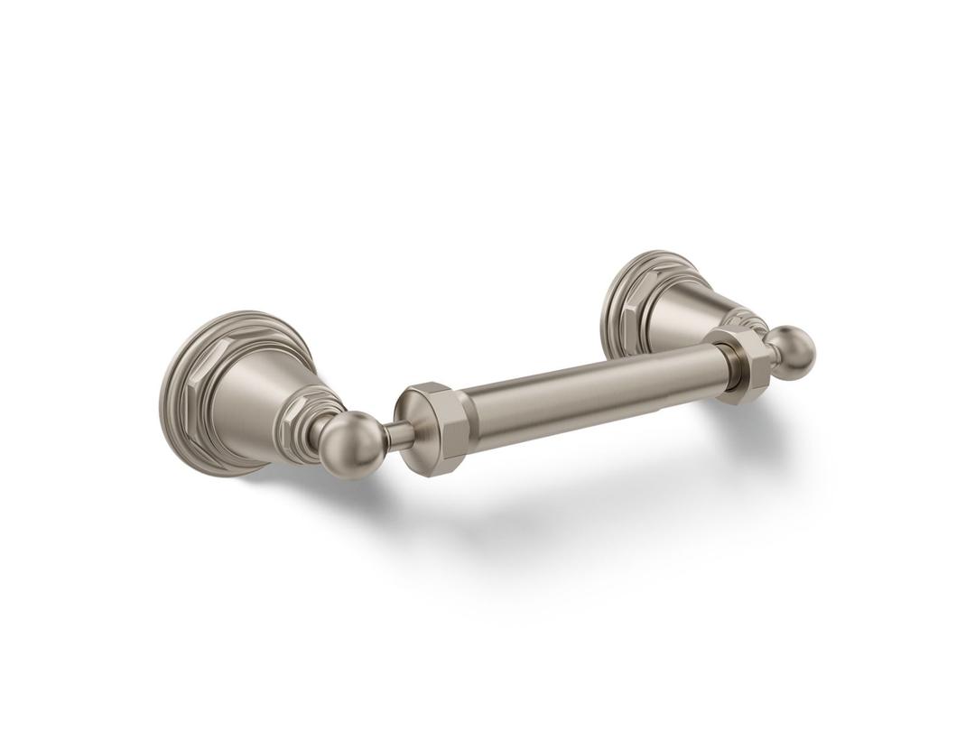 Kohler Pinstripe Toilet paper holder - Vibrant Brushed Nickel by Kohler