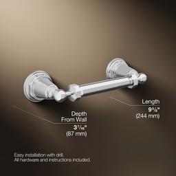 Kohler Pinstripe Toilet paper holder - Polished Chrome - image 3