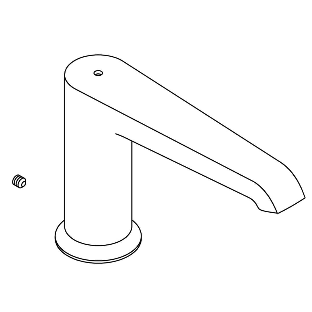 Kohler Genuine Parts Spout Assembly - Polished Chrome by Kohler Genuine Parts