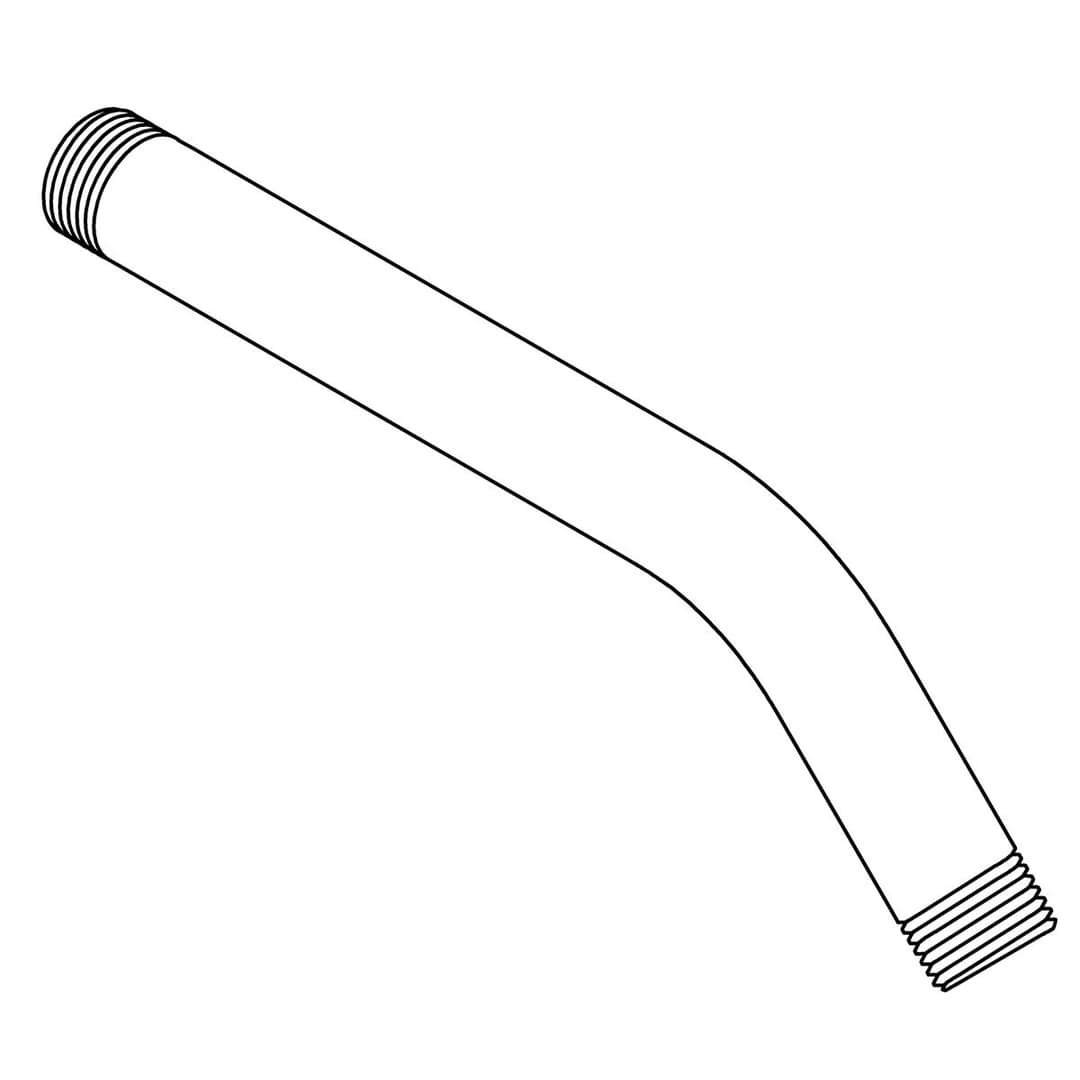 Kohler Genuine Parts Shower ARM - Matte Black by Kohler Genuine Parts