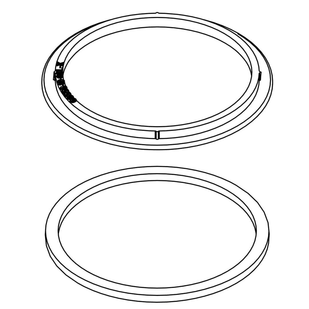 Kohler Genuine Parts SEAL Plate, 1-HOLE, KIT by Kohler Genuine Parts