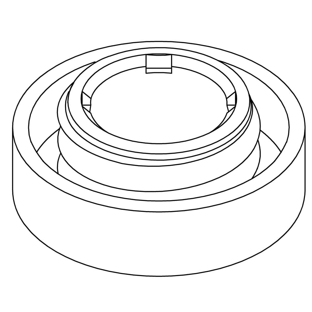Kohler Genuine Parts CAP KIT - Matte Black by Kohler Genuine Parts