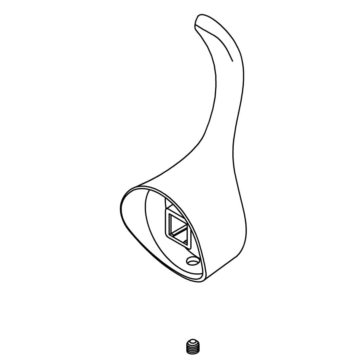 Kohler Genuine Parts Handle KIT - Vibrant Brushed Moderne Brass by Kohler Genuine Parts