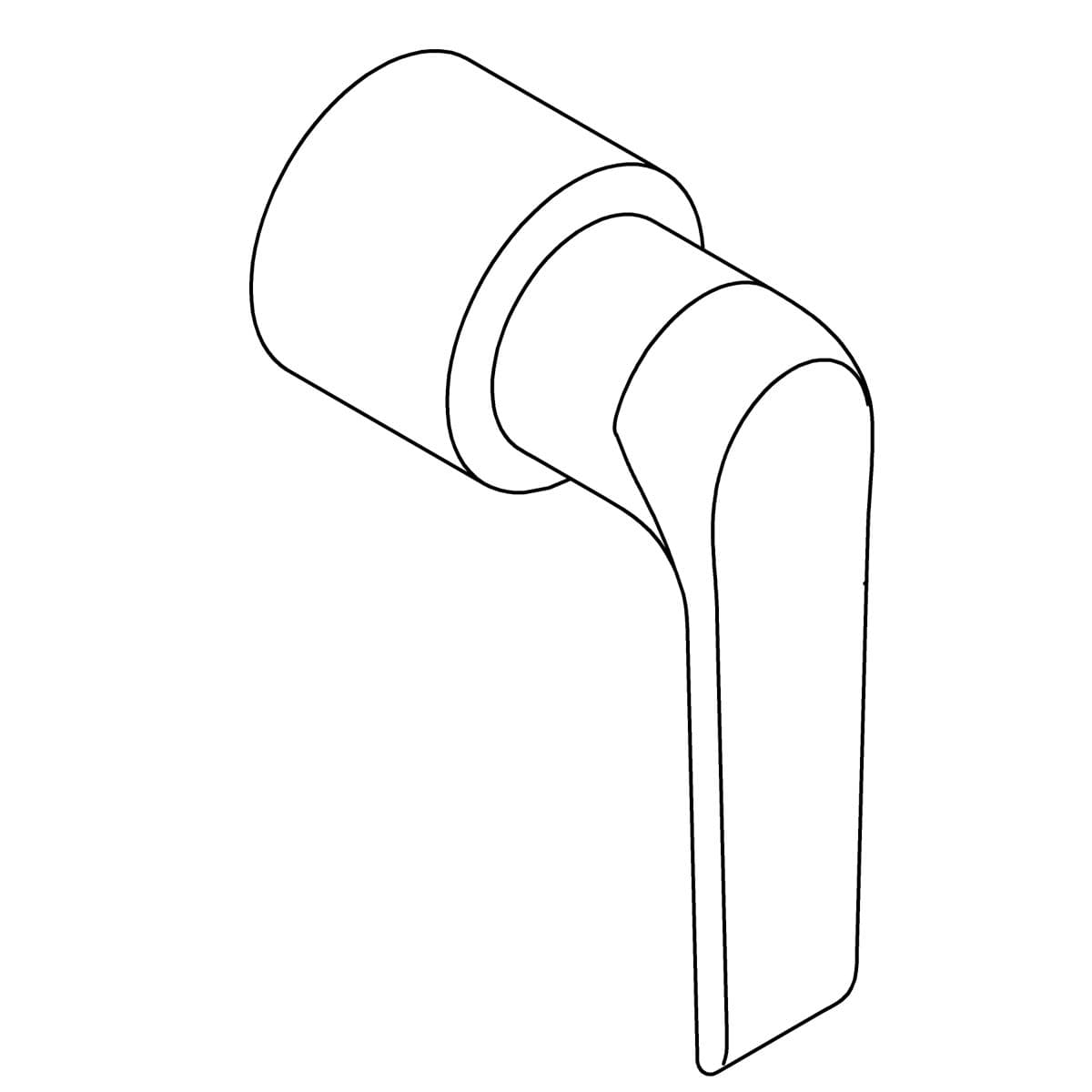 Kohler Genuine Parts Handle Assembly, Lever - Vibrant Brushed Moderne Brass by Kohler Genuine Parts