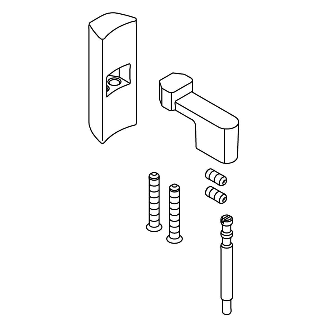 Kohler Genuine Parts Diverter KIT - Polished Chrome by Kohler Genuine Parts