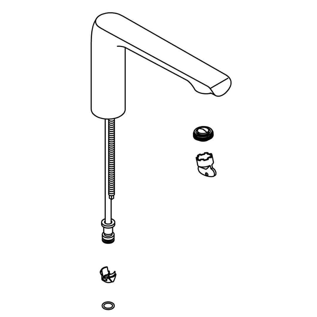 Kohler Genuine Parts Spout Assembly - Polished Chrome by Kohler Genuine Parts